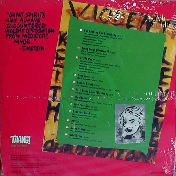 Keith Levene - Violent Opposition | Taang! Records (T-33) - 2