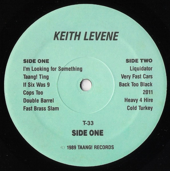 Keith Levene - Violent Opposition | Taang! Records (T-33) - 3