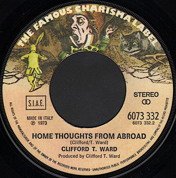 Clifford T. Ward - Gaye | Charisma (6073 332) - 4