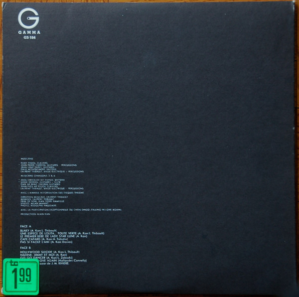 Alain Kan - Et Gary Cooper S'Éloigna Dans Le Désert... [Vinyl] | Gamma (GS-184) - 3