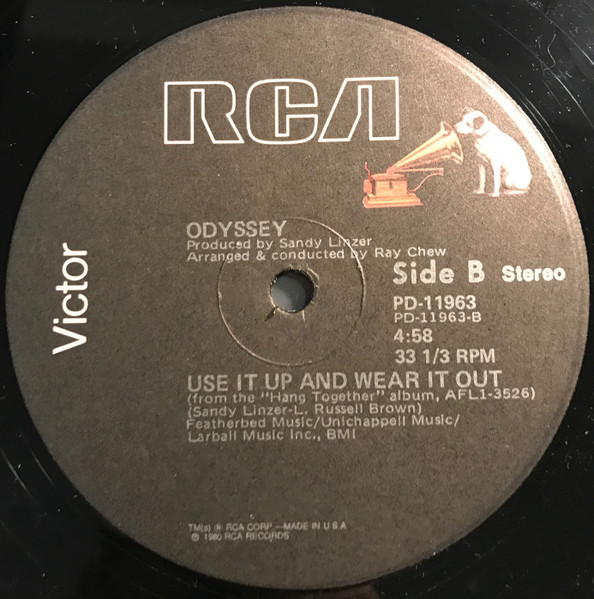 Odyssey - Don't Tell Me, Tell Her / Use It Up And Wear It Out | RCA Victor (PD-11963) - 2