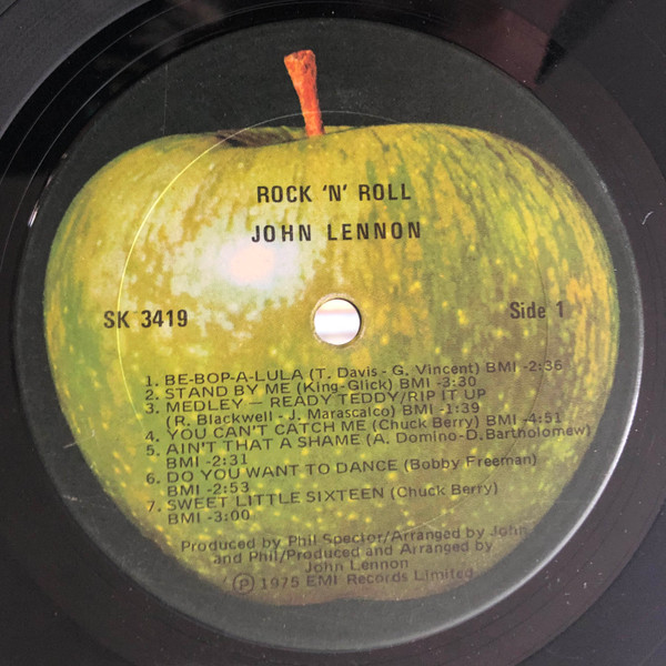 John Lennon - Rock 'N' Roll | Apple Records (SK-3419) - 3