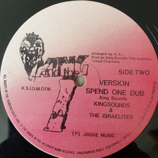 King Sounds And The Israelites - Black & White | King And The I (K.S.I.D.M 006) - 4 King Sounds And The Israelites - Black & White | King And The I (K.S.I.D.M 006) - 4