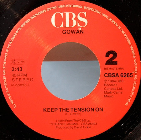 Gowan - A Criminal Mind | CBS (CBSA 6265) - 4