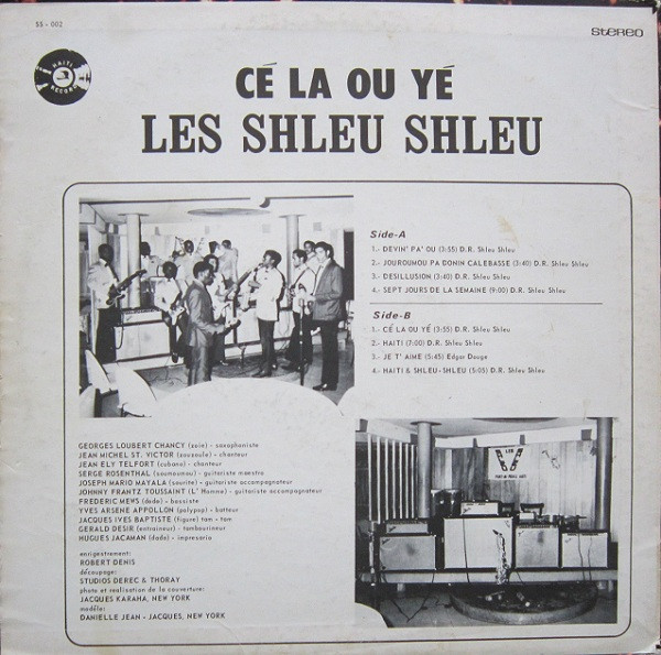 Les Shleu-Shleu - Cé La Ou Yé | Haiti Record (SS - 002) - main