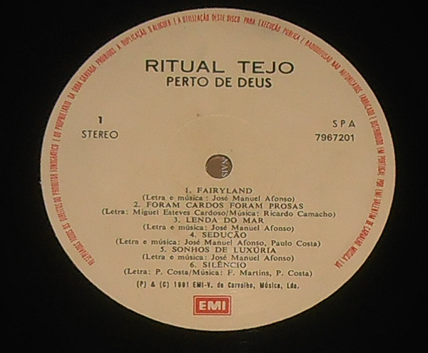 Ritual Tejo - Perto De Deus | EMI (7967201) - 3