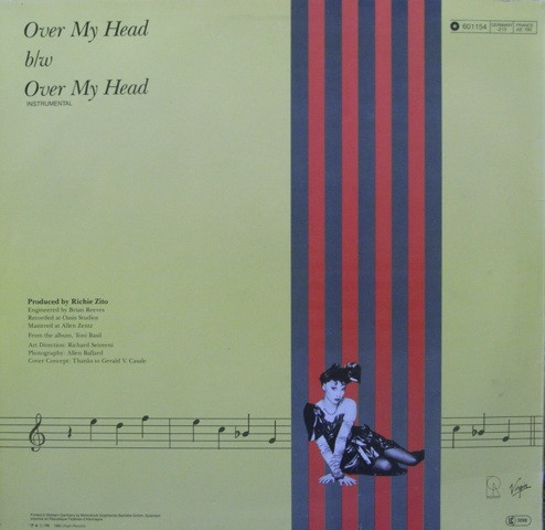 Toni Basil - Over My Head | Virgin (601 154) - 2