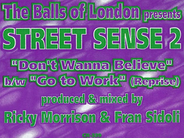 The Balls Of London - Street Sense 2 | Cutting Traxx (CR-339) - 3