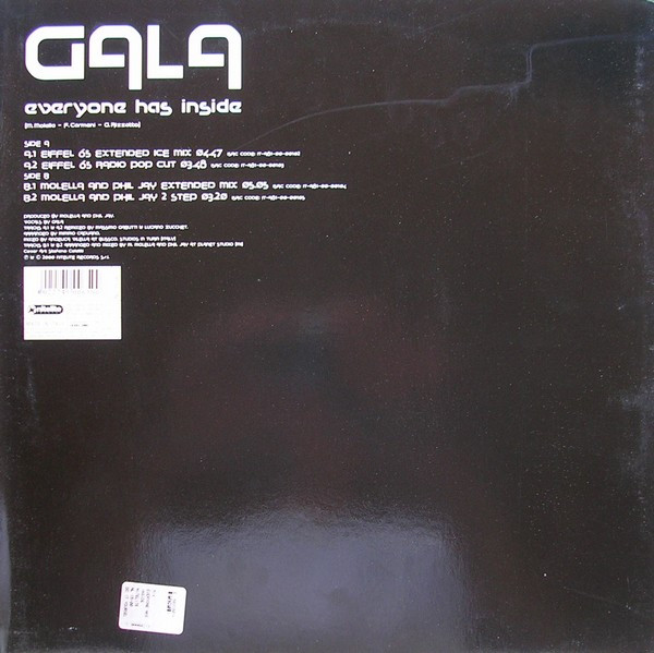 Gala - Everyone Has Inside | Nitelite Records (NL 15-00) - 2 Gala - Everyone Has Inside | Nitelite Records (NL 15-00) - 2