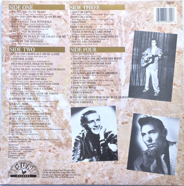 The Million Dollar Quartet - The Complete Million Dollar Session (December 4th 1956) | Sun (CDX 20) - 4 The Million Dollar Quartet - The Complete Million Dollar Session (December 4th 1956) | Sun (CDX 20) - 4