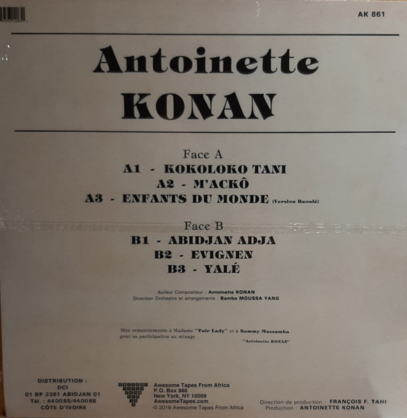 Antoinette Konan - Antoinette Konan | Awesome Tapes From Africa (ATFA036) - 2 Antoinette Konan - Antoinette Konan | Awesome Tapes From Africa (ATFA036) - 2