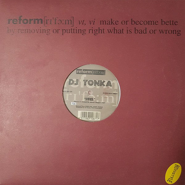 DJ Tonka - Feel | Reform (REF 029) - 3