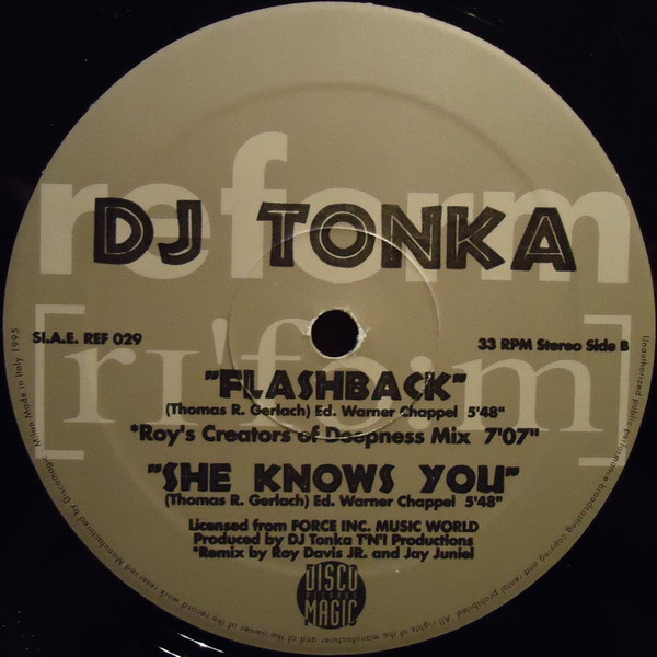 DJ Tonka - Feel | Reform (REF 029) - 2