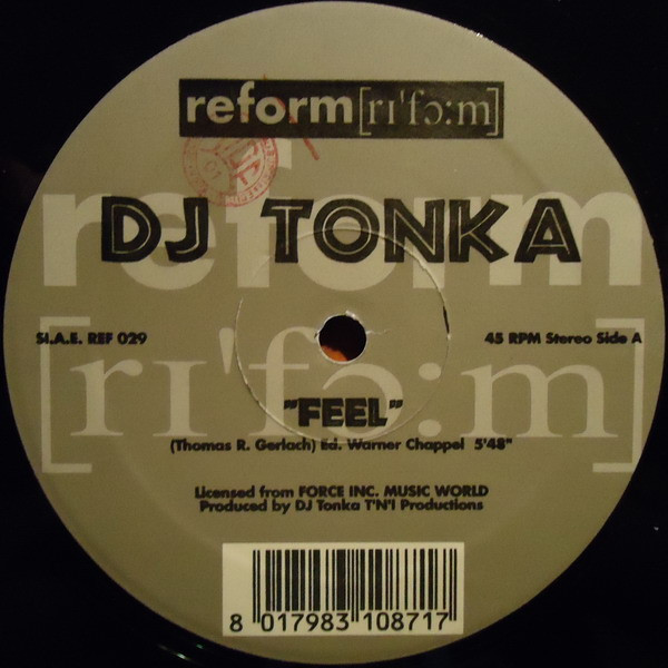 DJ Tonka - Feel | Reform (REF 029) - main