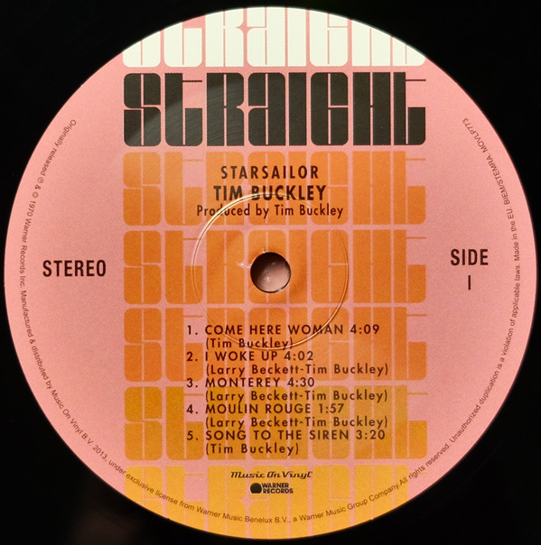 Tim Buckley - Starsailor | Music On Vinyl (MOVLP773) - 2
