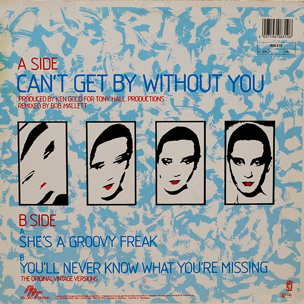 The Real Thing - Can't Get By Without You (The Decade Remix II) | PRT (608 319) - 2 The Real Thing - Can't Get By Without You (The Decade Remix II) | PRT (608 319) - 2