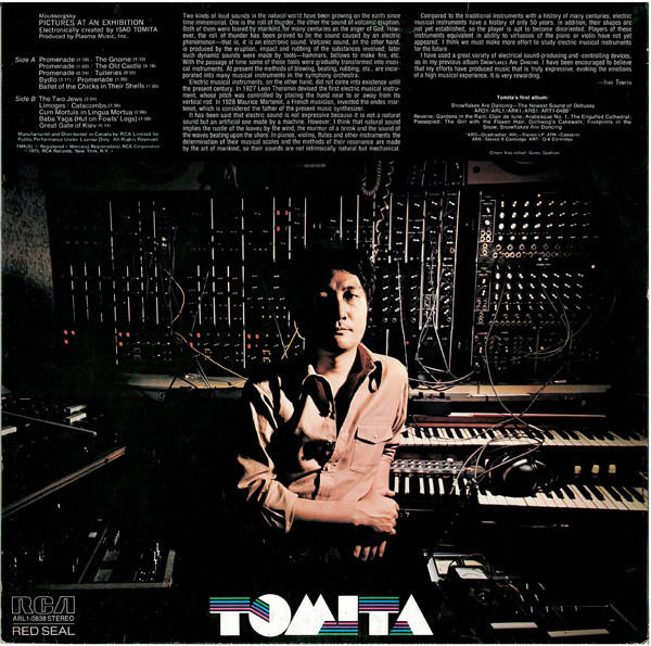 Tomita - Pictures At An Exhibition | RCA Red Seal (ARL1-0838) - 2