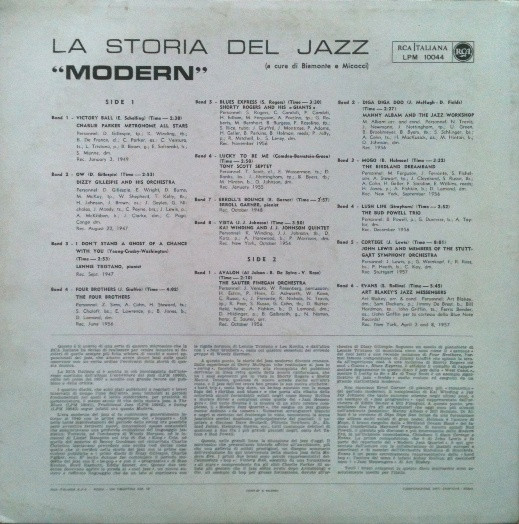Various - Modern | RCA (LPM 10044) - 2