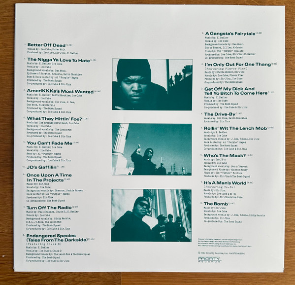 Ice Cube - AmeriKKKa's Most Wanted | Priority Records (0600753468920) - 4 Ice Cube - AmeriKKKa's Most Wanted | Priority Records (0600753468920) - 4