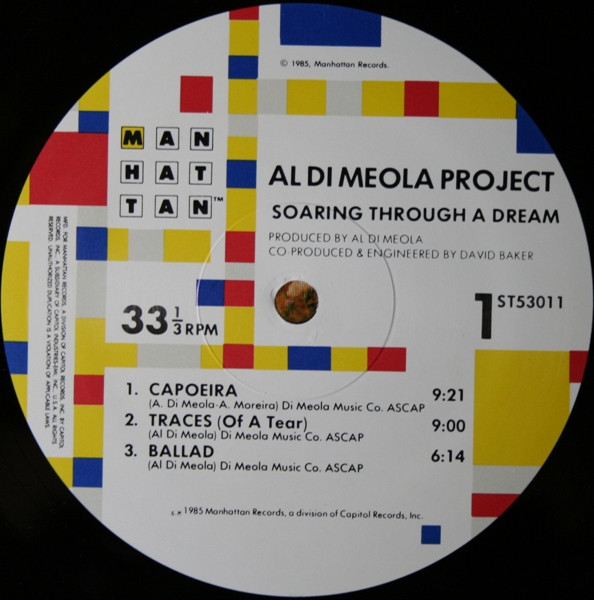 Al Di Meola Project - Soaring Through A Dream | Manhattan Records (ST53011) - 3 Al Di Meola Project - Soaring Through A Dream | Manhattan Records (ST53011) - 3