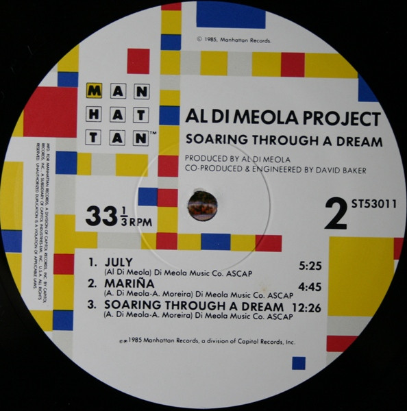 Al Di Meola Project - Soaring Through A Dream | Manhattan Records (ST53011) - 4 Al Di Meola Project - Soaring Through A Dream | Manhattan Records (ST53011) - 4