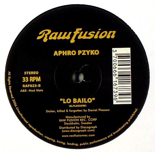 Aphro Pzyko - Guerillero | Raw Fusion Recordings (RAF023) - 2
