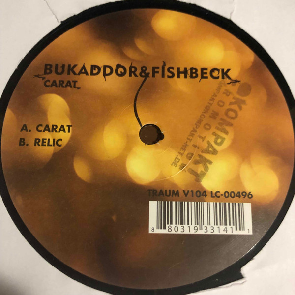 Baggy Bukaddor & Tim Fishbeck - Carat | Traum Schallplatten (TRAUM V104) - 2