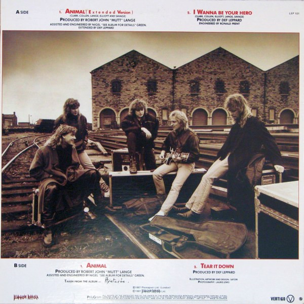 Def Leppard - Animal | Bludgeon Riffola (LEP 101) - 3