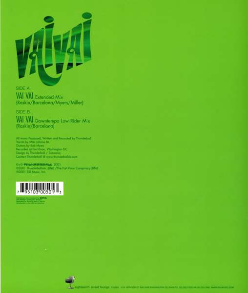 Thunderball - Vai Vai | Eighteenth Street Lounge Music (ESL 050) - 2 Thunderball - Vai Vai | Eighteenth Street Lounge Music (ESL 050) - 2