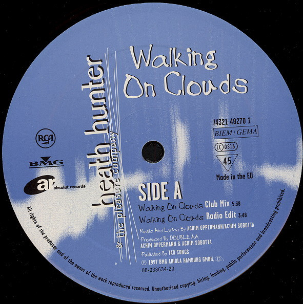 Heath Hunter & The Pleasure Company - Walking On Clouds | RCA (74321 48270 1) - 2 Heath Hunter & The Pleasure Company - Walking On Clouds | RCA (74321 48270 1) - 2