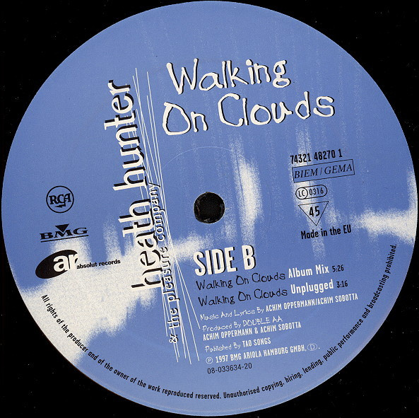 Heath Hunter & The Pleasure Company - Walking On Clouds | RCA (74321 48270 1) - 3 Heath Hunter & The Pleasure Company - Walking On Clouds | RCA (74321 48270 1) - 3