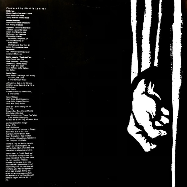 W.A.S.P. - The Headless Children | Capitol Records (EST 2087) - 3 W.A.S.P. - The Headless Children | Capitol Records (EST 2087) - 3