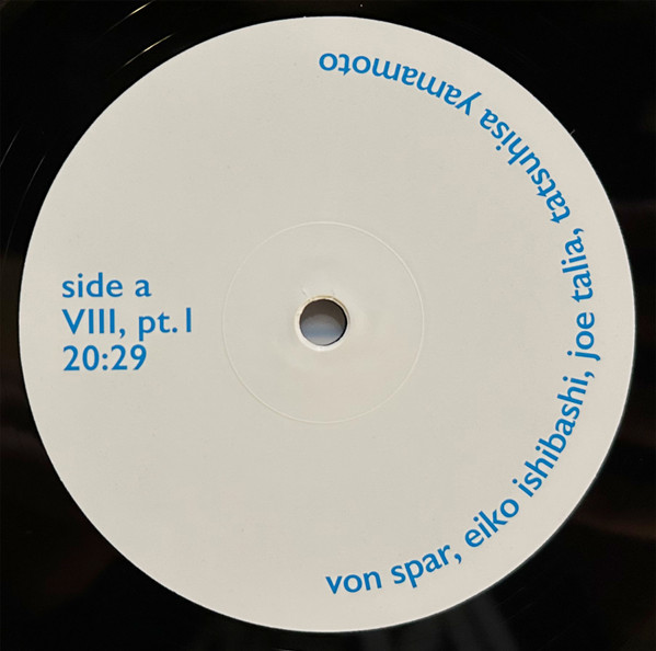 Von Spar , Eiko Ishibashi , Joe Talia , Tatsuhisa Yamamoto - Album II | Week-End Records (WE9) - 3