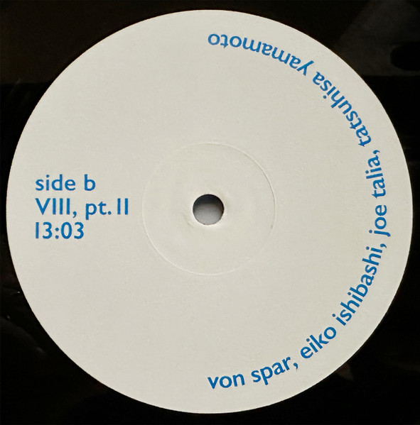 Von Spar , Eiko Ishibashi , Joe Talia , Tatsuhisa Yamamoto - Album II | Week-End Records (WE9) - 4