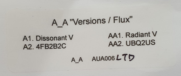 A_A - Versions/Flux | A_A (AUA006LTD) - 4