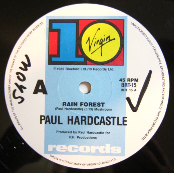 Paul Hardcastle - Rain Forest / Forest Fire | 10 Records (BRT 15) - 3 Paul Hardcastle - Rain Forest / Forest Fire | 10 Records (BRT 15) - 3