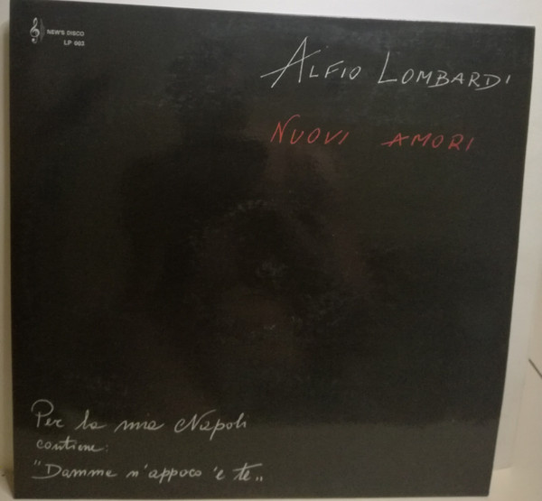 Alfio Lombardi - Nuovi Amori | New's Disco (LP 003)