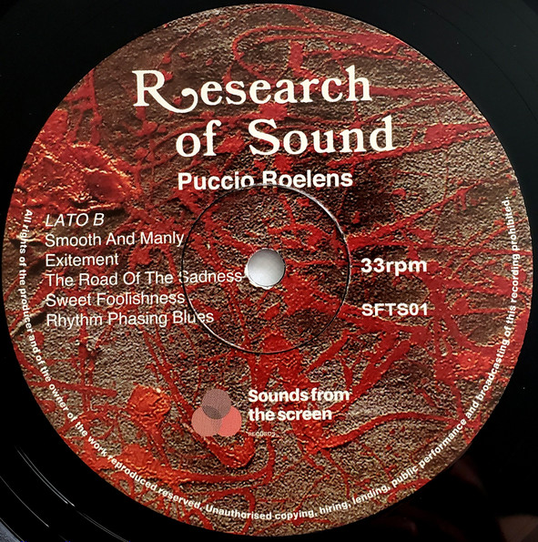 Puccio Roelens - Research Of Sound | Sounds From The Screen (SFTS01) - 4