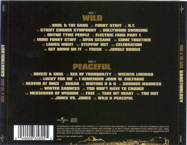 Kool & The Gang - Gangthology | Universal (0600753213674) - 2