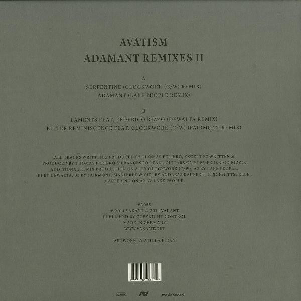 Avatism - Adamant Remixes II | Vakant (VA055) - 2