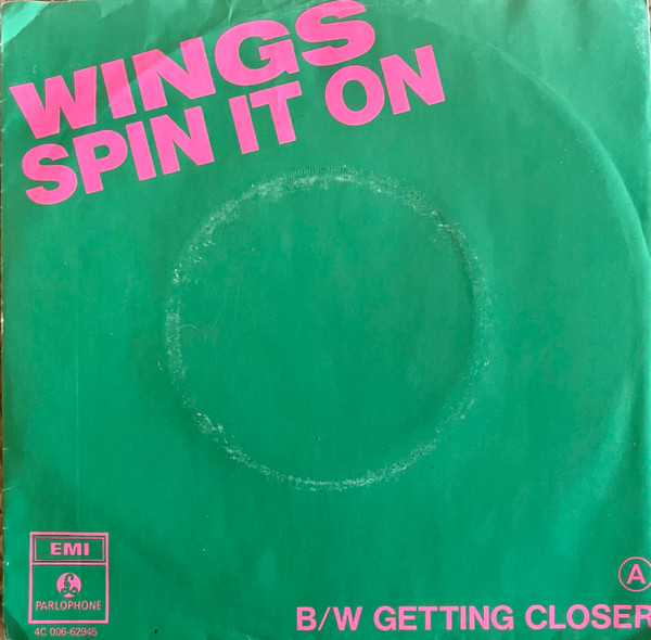 Wings - Getting Closer | Parlophone (4C 006-62945) - 2