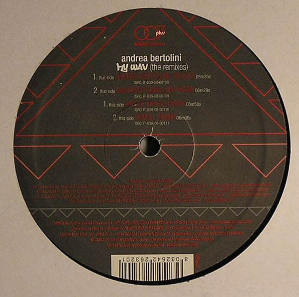 Andrea Bertolini - My Wav (The Remixes) | Stereoseven Plus (STP050) - main Andrea Bertolini - My Wav (The Remixes) | Stereoseven Plus (STP050) - main