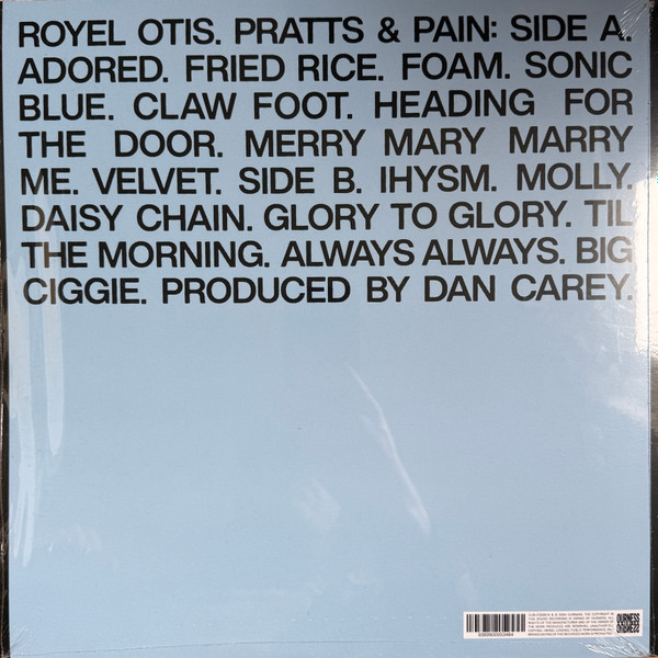 Royel Otis - Pratts & Pain (It Ain't Over Til It Ends Edition) | Ourness Pty Ltd (OURLP3008) - 2 Royel Otis - Pratts & Pain (It Ain't Over Til It Ends Edition) | Ourness Pty Ltd (OURLP3008) - 2