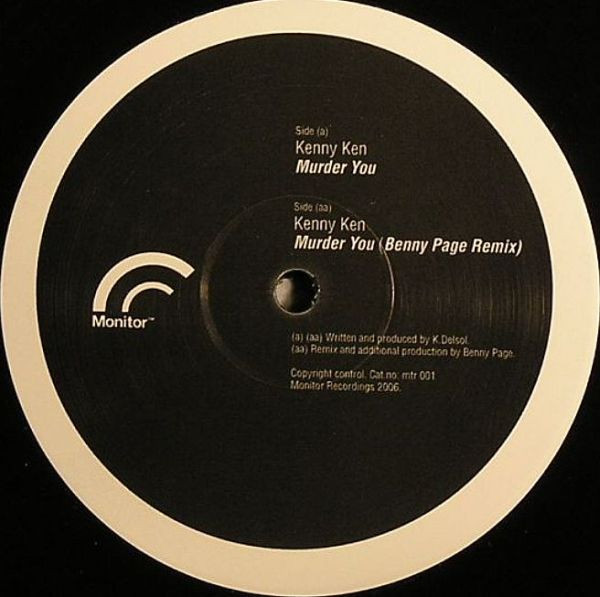 Kenny Ken - Murder You | Monitor Recordings (mtr 001) - main