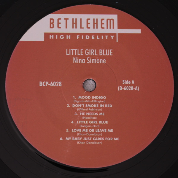 Nina Simone - The Original••••And Best Of  Nina Simone / Little Girl Blue | Bethlehem Records (BCP-6028) - 3
