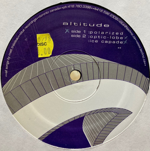 Altitude - Polarized | Blue Recordings (BLUE 001) - main Altitude - Polarized | Blue Recordings (BLUE 001) - main