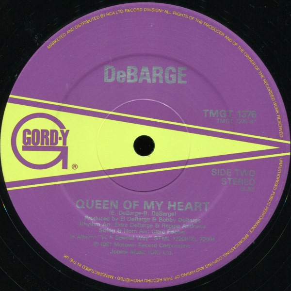 DeBarge - Rhythm Of The Night | Gordy (TMGT 1376) - 4