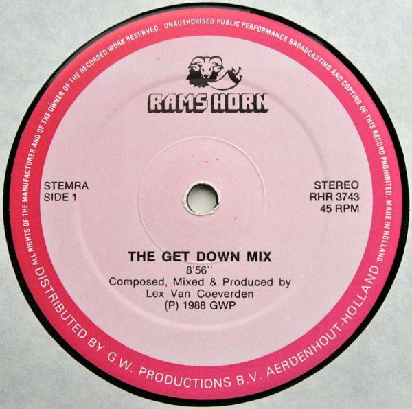 Lex Van Coeverden - The Get Down Mix | Rams Horn Records (RHR 3743) - 3 Lex Van Coeverden - The Get Down Mix | Rams Horn Records (RHR 3743) - 3