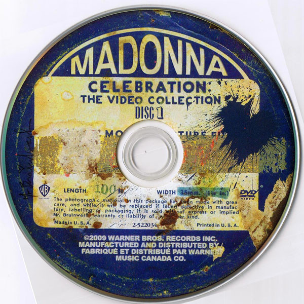 Madonna - Celebration: The Video Collection | Warner Bros. Records (2-522034) - 4