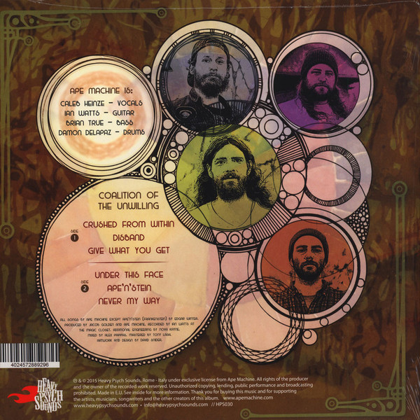 Ape Machine - Coalition of the Unwilling | Heavy Psych Sounds (HPS030) - 2 Ape Machine - Coalition of the Unwilling | Heavy Psych Sounds (HPS030) - 2